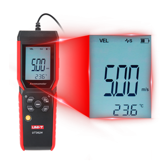 Unit UT 362H Sıcak Tel Anemometresi